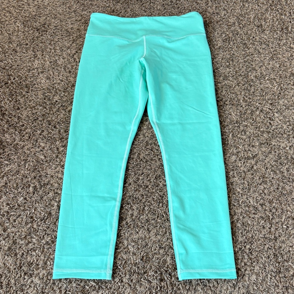Zyia Active Teal Shine Leggings size 6-8
